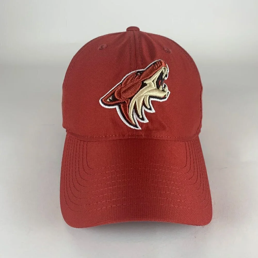 Arizona Coyotes NHL Red Adidas Relaxed Fit Strapback Hat
